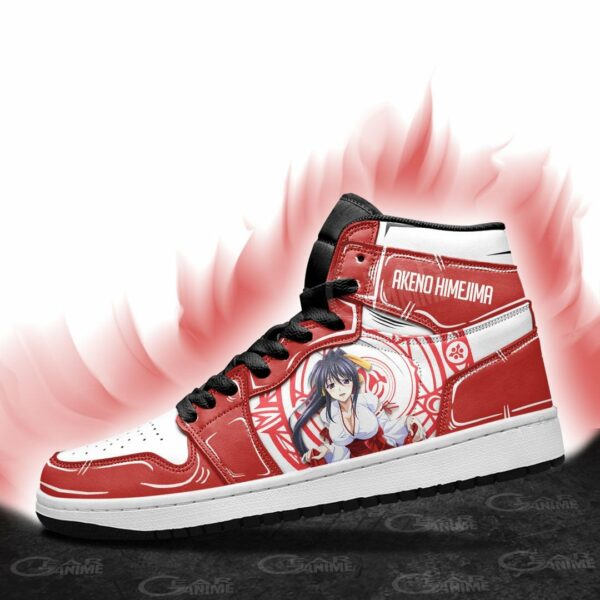 High School DxD Akeno Himejima Shoes Custom Anime Sneakers 4