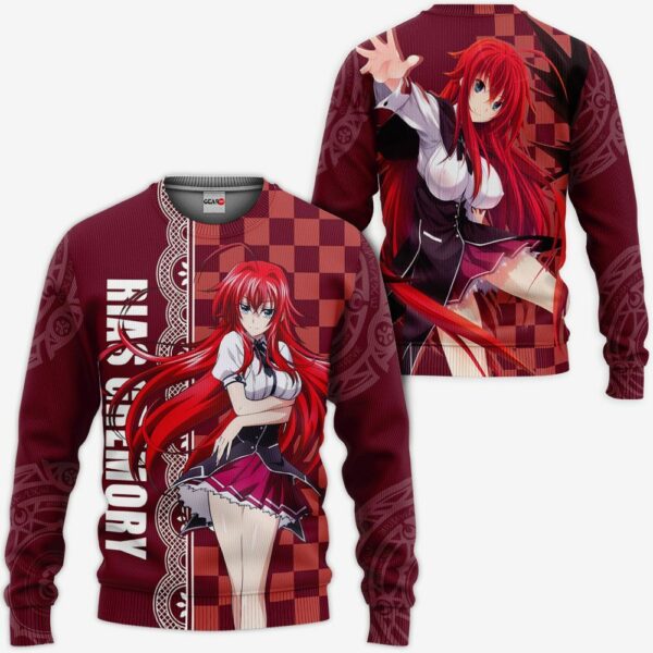 High School DXD Rias Gremory Hoodie Anime Shirts 2