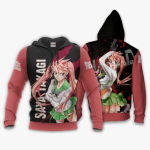 Highschool Of Dead Hoodie Saya Takagi Anime Jacket 8