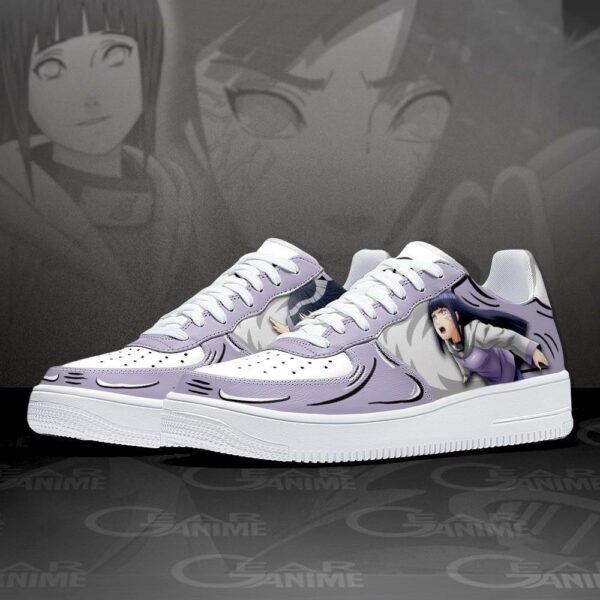 Hinata Hyuga Air Shoes Custom Anime Sneakers 2
