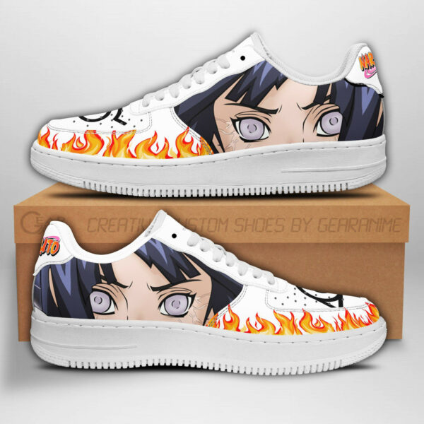 Hinata Hyuga Eyes Air Shoes Custom Anime Sneakers 1