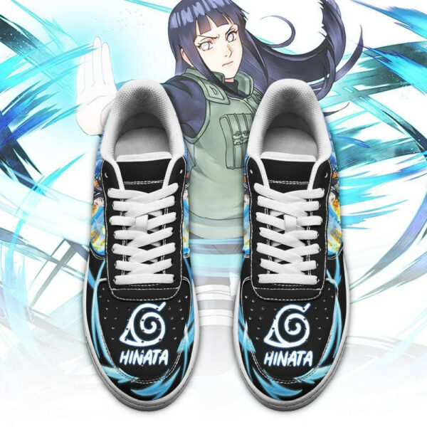 Hinata Hyuga Shoes Custom Anime Sneakers Leather 2