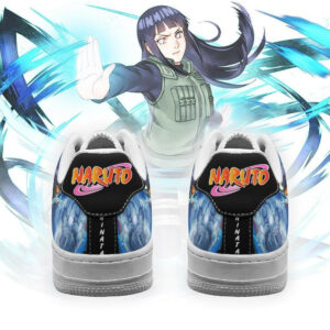 Hinata Hyuga Shoes Custom Anime Sneakers Leather 5