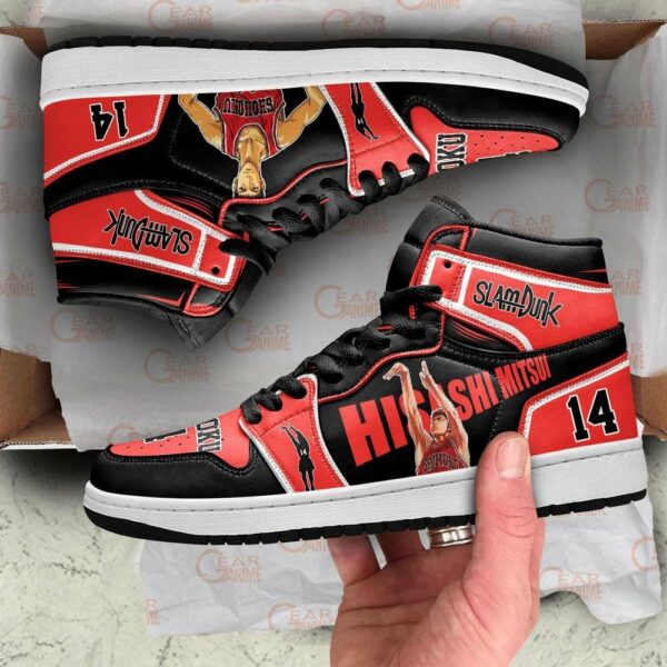 Hisashi Mitsui Shoes Custom Anime Slam Dunk Sneakers 4