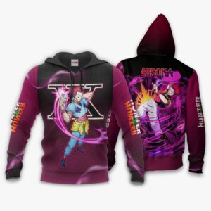 Hisoka Hoodie Custom Anime HxH Merch Clothes 8