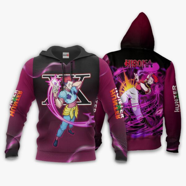 Hisoka Hoodie Custom Anime HxH Merch Clothes 3