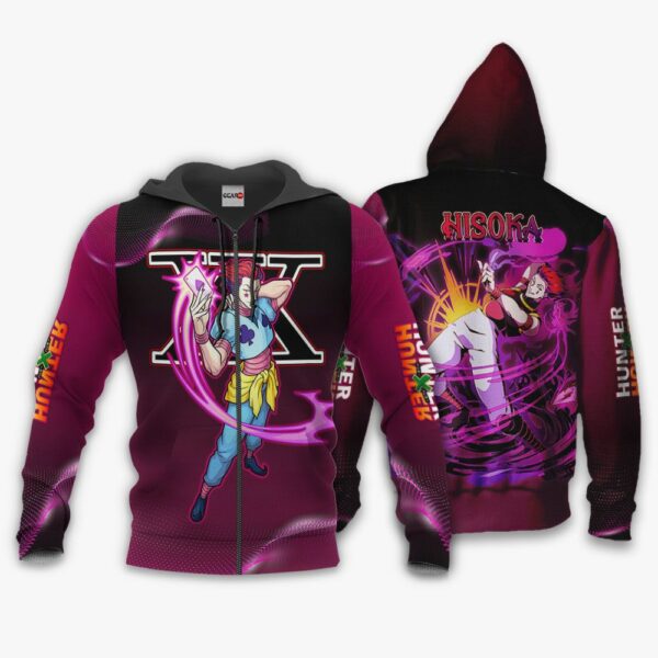 Hisoka Hoodie Custom Anime HxH Merch Clothes 1