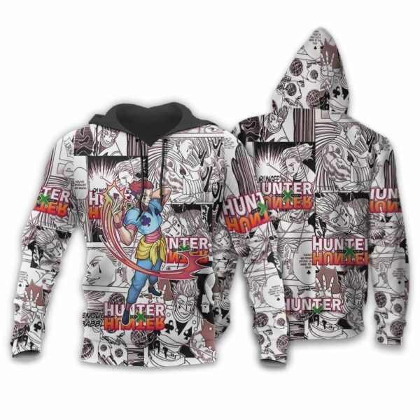 Hisoka HxH Shirt Sweater HxH Anime Hoodie Manga Jacket 4