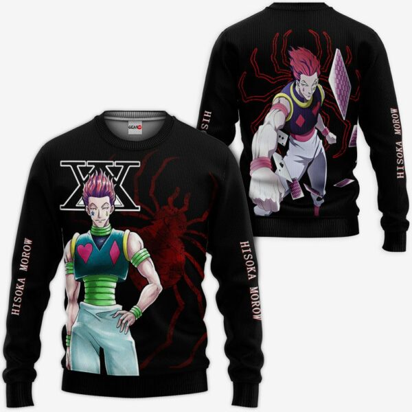 Hisoka Phantom Troupe Hoodie Custom Anime HxH Merch Clothes 2