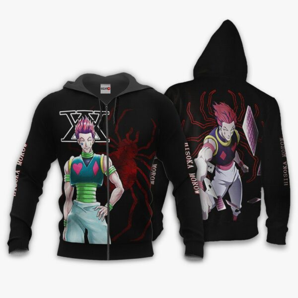 Hisoka Phantom Troupe Hoodie Custom Anime HxH Merch Clothes 1