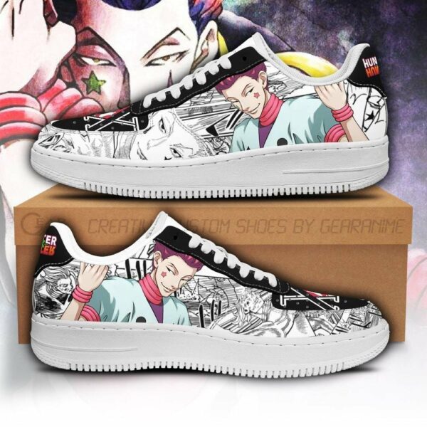 Hisoka Shoes Custom Hunter X Hunter Anime Sneakers Fan PT05 1