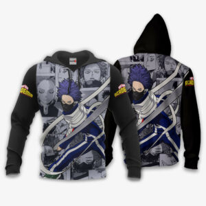 Hitoshi Shinsou Hoodie Custom My Hero Academia Anime Merch Clothes Manga Style 8