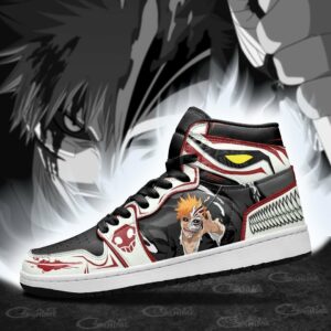 Hollow Ichigo Kurosaki Shoes Custom Anime Bleach Sneakers 7