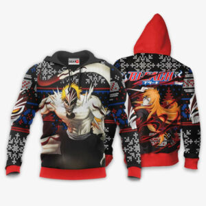 Hollow Ichigo Ugly Christmas Sweater Custom BL Anime XS12 7