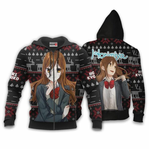 Hori Kyouko Ugly Christmas Sweater Custom Anime Horimiya XS12 2