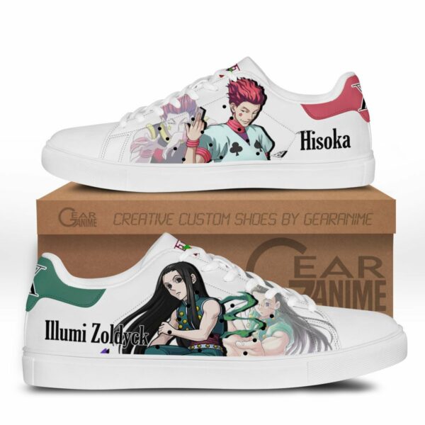 Hunter X Hunter Hisoka and Illumi Skate Shoes Custom Anime Sneakers 1