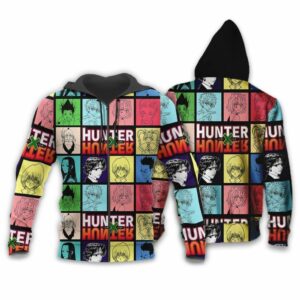 HxH Characters Hoodie Anime Jacket Modern Style 10