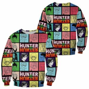 HxH Characters Hoodie Anime Jacket Modern Style 11