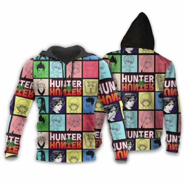 HxH Characters Hoodie Anime Jacket Modern Style 1