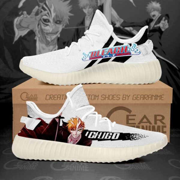 Ichigo Half Hollow Shoes Bleach Custom Anime Sneakers 1