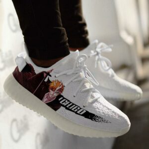 Ichigo Half Hollow Shoes Bleach Custom Anime Sneakers 7