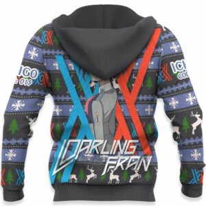 Ichigo Code 015 Ugly Christmas Sweater Custom Anime Darling In The Franxx XS12 8