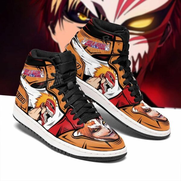 Ichigo Hollow Shoes Bleach Anime Sneakers Fan Gift Idea MN05 2