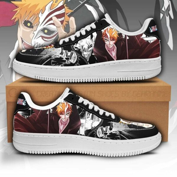 Ichigo Hollow Shoes Bleach Anime Sneakers Fan Gift Idea PT05 1