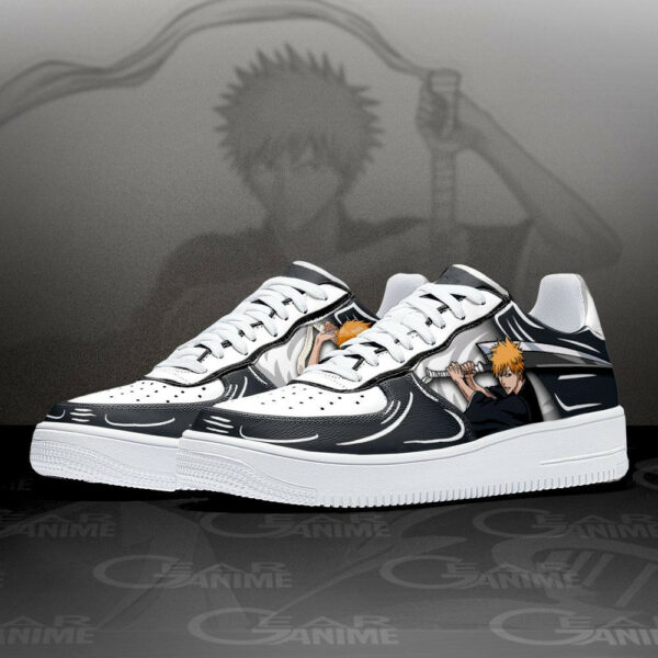 Ichigo Kurosaki Air Shoes Custom Anime Bleach Sneakers 2