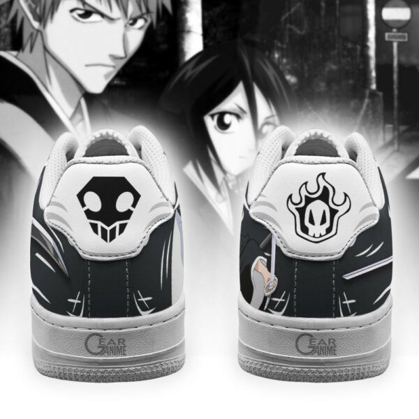 Ichigo Kurosaki And Rukia Kuchiki Air Shoes Custom Anime Bleach Sneakers 3
