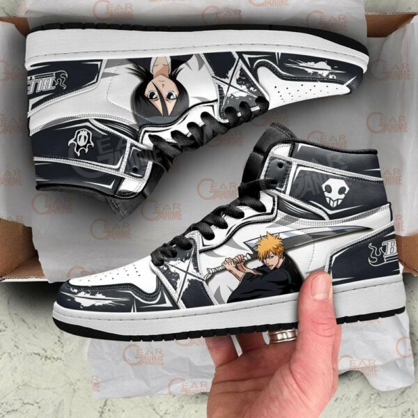 Ichigo Kurosaki And Rukia Kuchiki Shoes Custom Anime Bleach Sneakers 2