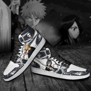 Ichigo Kurosaki And Rukia Kuchiki Shoes Custom Anime Bleach Sneakers 6