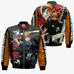 Ichigo Kurosaki Hoodie BL Anime Jacket Shirt 9