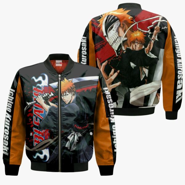 Ichigo Kurosaki Hoodie BL Anime Jacket Shirt 4