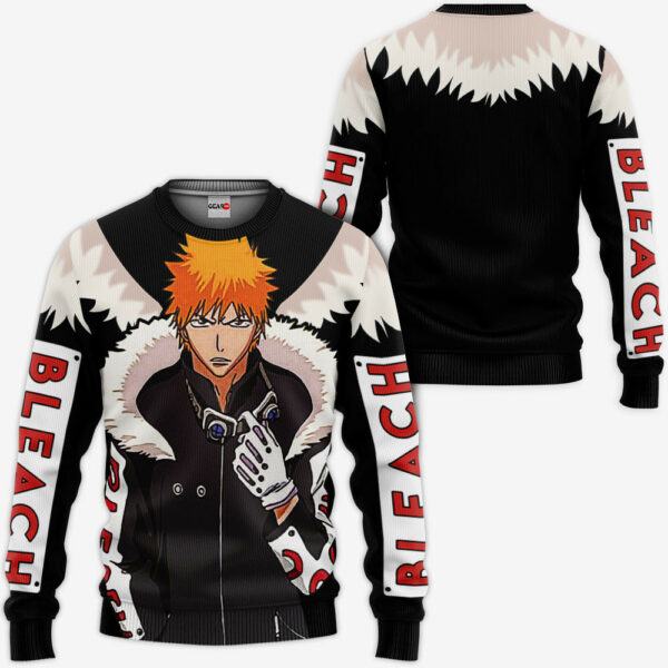 Ichigo Kurosaki Hoodie Custom BL Anime Merch Clothes Jacket Style 2