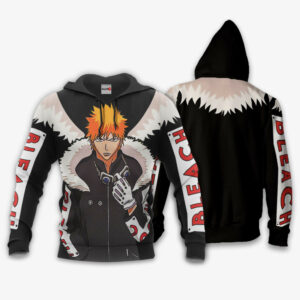 Ichigo Kurosaki Hoodie Custom BL Anime Merch Clothes Jacket Style 8