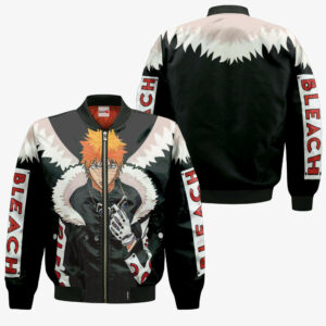 Ichigo Kurosaki Hoodie Custom BL Anime Merch Clothes Jacket Style 9