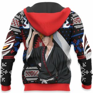 Ichigo Kurosaki Ugly Christmas Sweater Custom Anime BL XS12 8