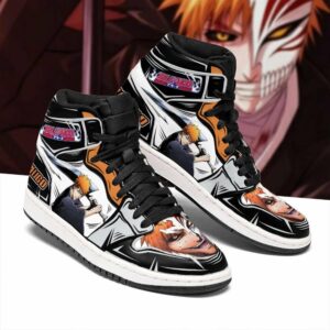 Ichigo Shoes Bleach Anime Sneakers Fan Gift Idea MN05 4