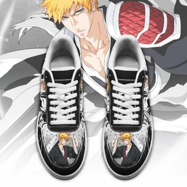 Ichigo Shoes Bleach Anime Sneakers Fan Gift Idea PT05 2