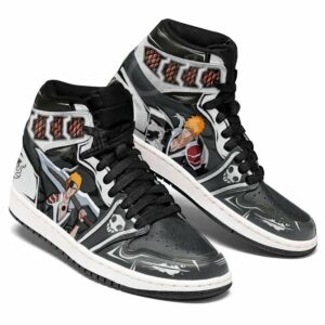 Ichigo True Shikai And Bankai Shoes Custom Anime Bleach Sneakers 7