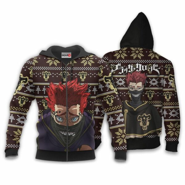 Ideale Zora Ugly Christmas Sweater Custom Anime Black Clover XS12 2