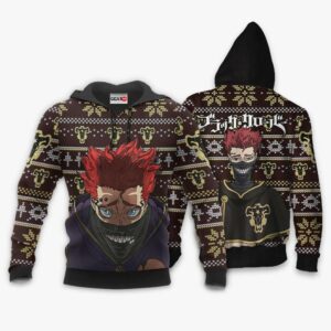 Ideale Zora Ugly Christmas Sweater Custom Anime Black Clover XS12 7