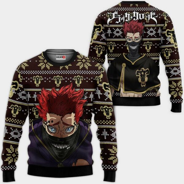 Ideale Zora Ugly Christmas Sweater Custom Anime Black Clover XS12 1