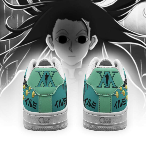 Illumi Zoldyck Air Shoes Custom Hunter X Hunter Anime Sneakers 4