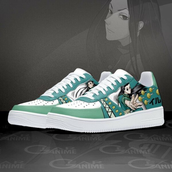 Illumi Zoldyck Air Shoes Custom Hunter X Hunter Anime Sneakers 3