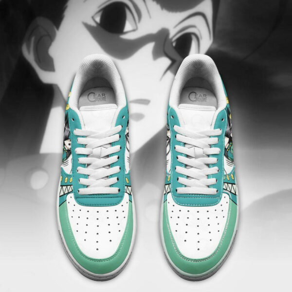 Illumi Zoldyck Air Shoes Custom Hunter X Hunter Anime Sneakers 2