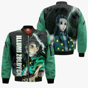 Illumi Zoldyck Hoodie Custom HxH Anime Jacket Shirt 9