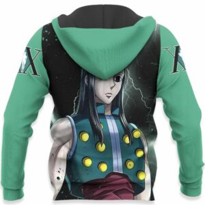 Illumi Zoldyck Hoodie Custom HxH Anime Jacket Shirt 10