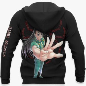 Illumi Zoldyck Phantom Troupe Hoodie Custom Anime HxH Merch Clothes 10